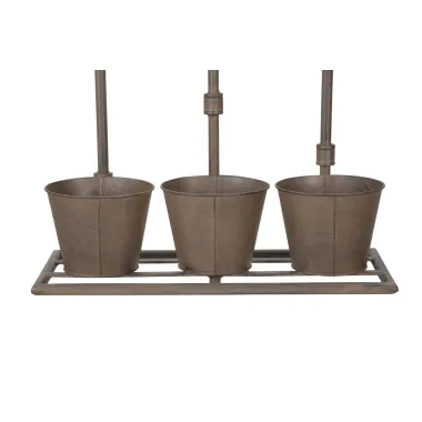 VASETTO INDUSTRY TRIPLE 49X19X48 cm